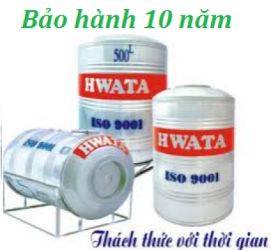 Bảo hành bồn nước inox Hwata